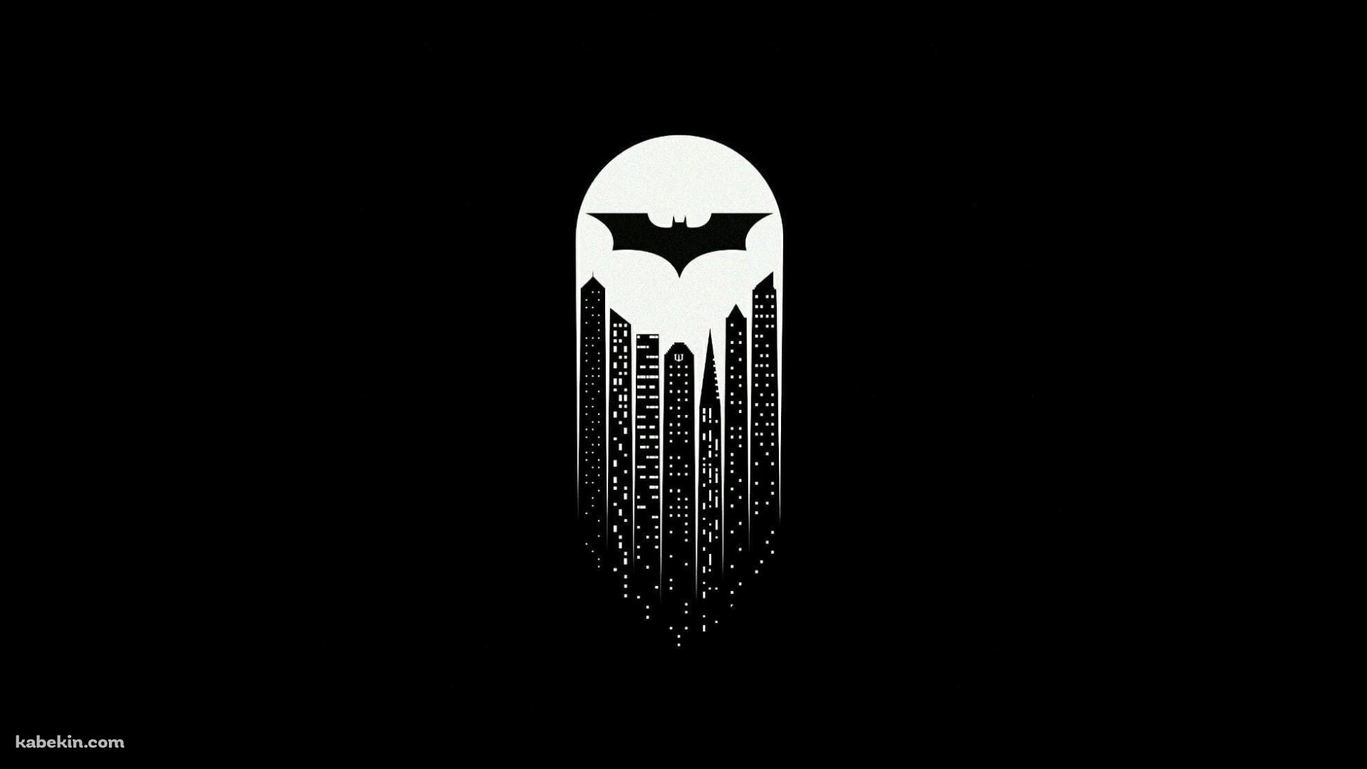 バットマン / ミニマル / ロゴ / ゴッサムシティの壁紙(1920px x 1080px) 高画質 PC・デスクトップ用
