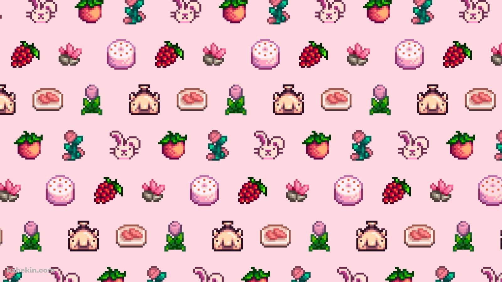 Stardew Valley / スターデュー バレー / ピンクの壁紙(1600px x 900px) 高画質 PC・デスクトップ用