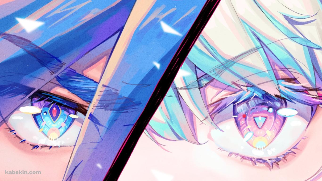 リオ・フォーティア / ガロ・ティモス / プロメアの壁紙(1366px x 768px) 高画質 PC・デスクトップ用
