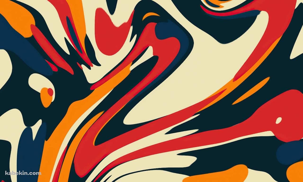 カラフルなインク / 抽象的 / ペイント / アートの壁紙(1280px x 768px) 高画質 PC・デスクトップ用
