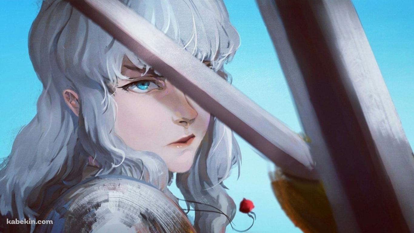 グリフィス / ベルセルク / 決闘 / Berserk griffithの壁紙(1366px x 768px) 高画質 PC・デスクトップ用