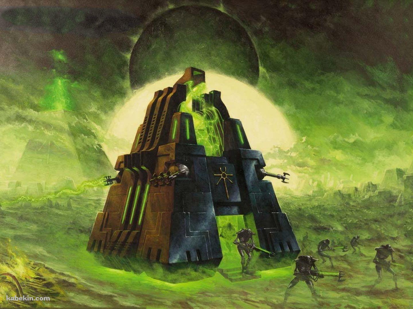 ネクロン モノリス ウォーハンマー / NECRONS Monolith Warhammerの壁紙(1440px x 1080px) 高画質 PC・デスクトップ用