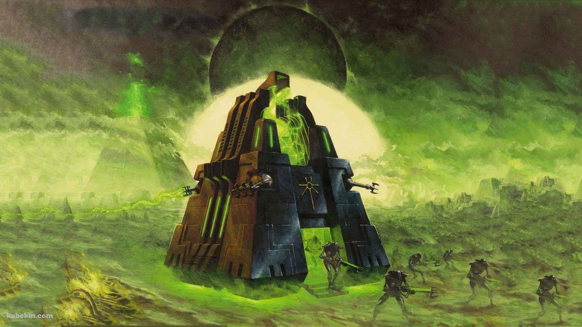 ネクロン モノリス ウォーハンマー / NECRONS Monolith Warhammerの壁紙(1920px x 1080px) 高画質 PC・デスクトップ用