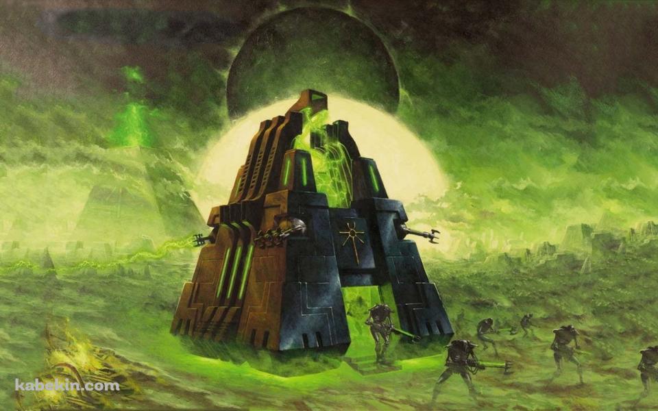 ネクロン モノリス ウォーハンマー / NECRONS Monolith Warhammerの壁紙(960px x 600px) 高画質 PC・デスクトップ用