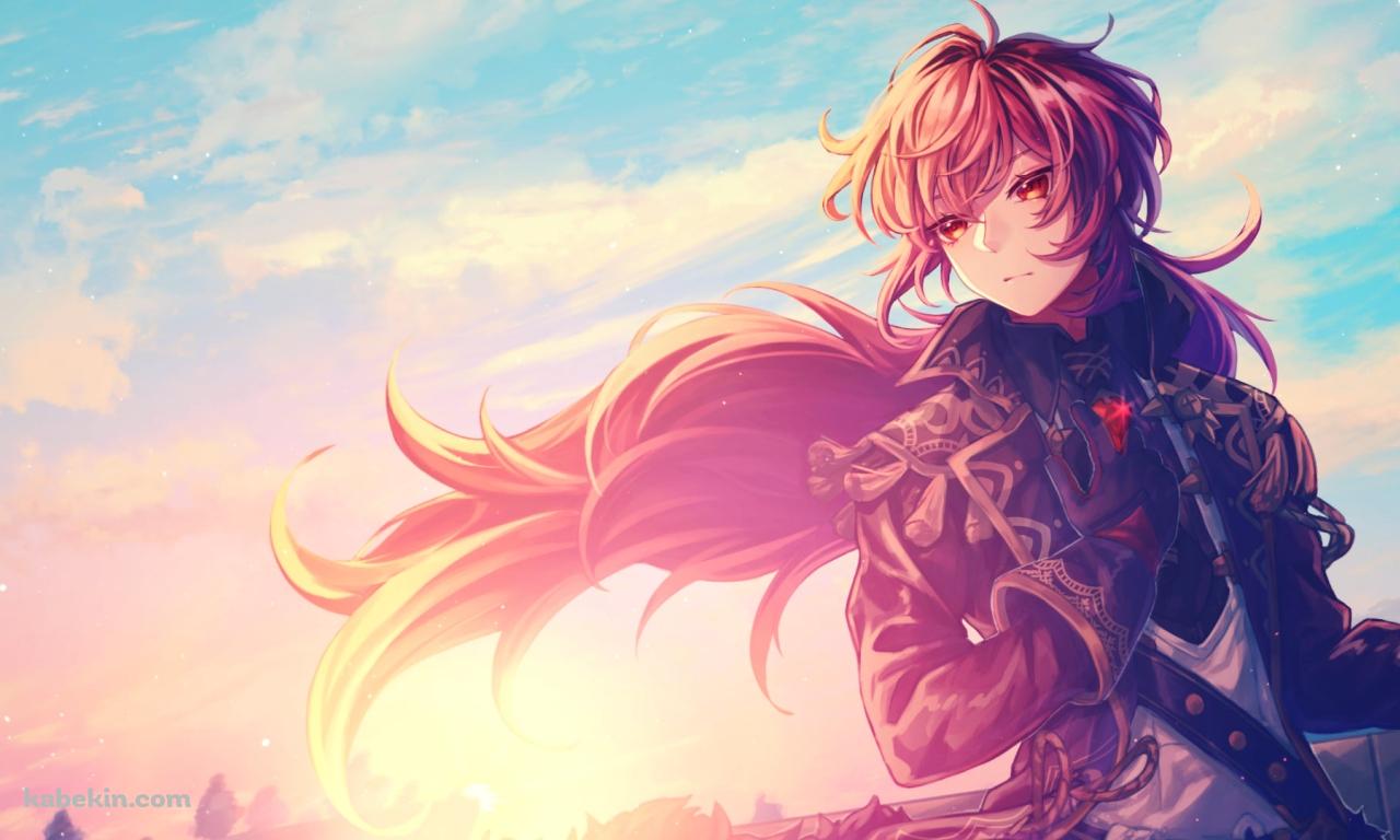 朝日とかっこいいディルック・ラグヴィンド / 原神の壁紙(1280px x 768px) 高画質 PC・デスクトップ用