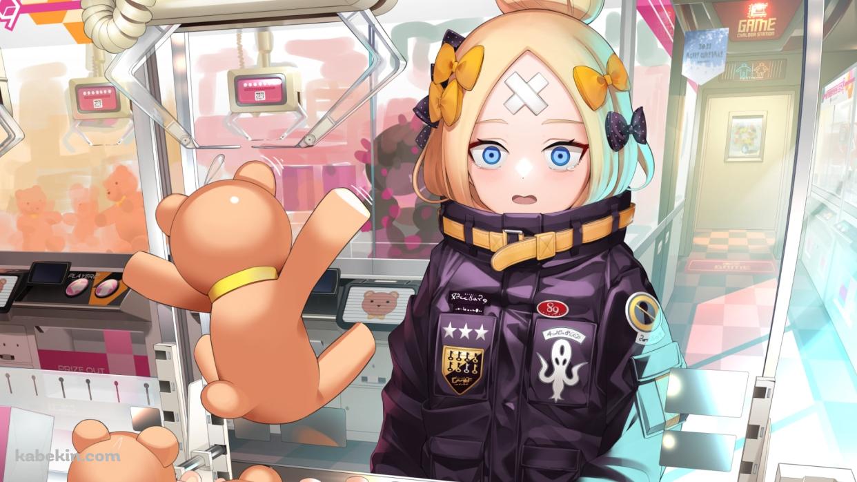 クレーンゲームをするアビゲイル・ウィリアムズ / fate/grand orderの壁紙(1242px x 698px) 高画質 PC・デスクトップ用