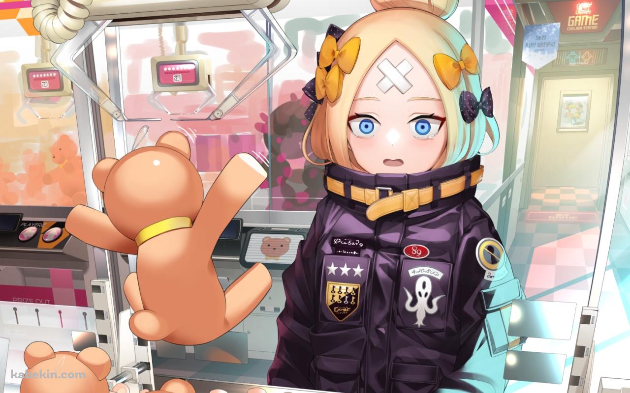クレーンゲームをするアビゲイル・ウィリアムズ / fate/grand orderの壁紙(1280px x 800px) 高画質 PC・デスクトップ用