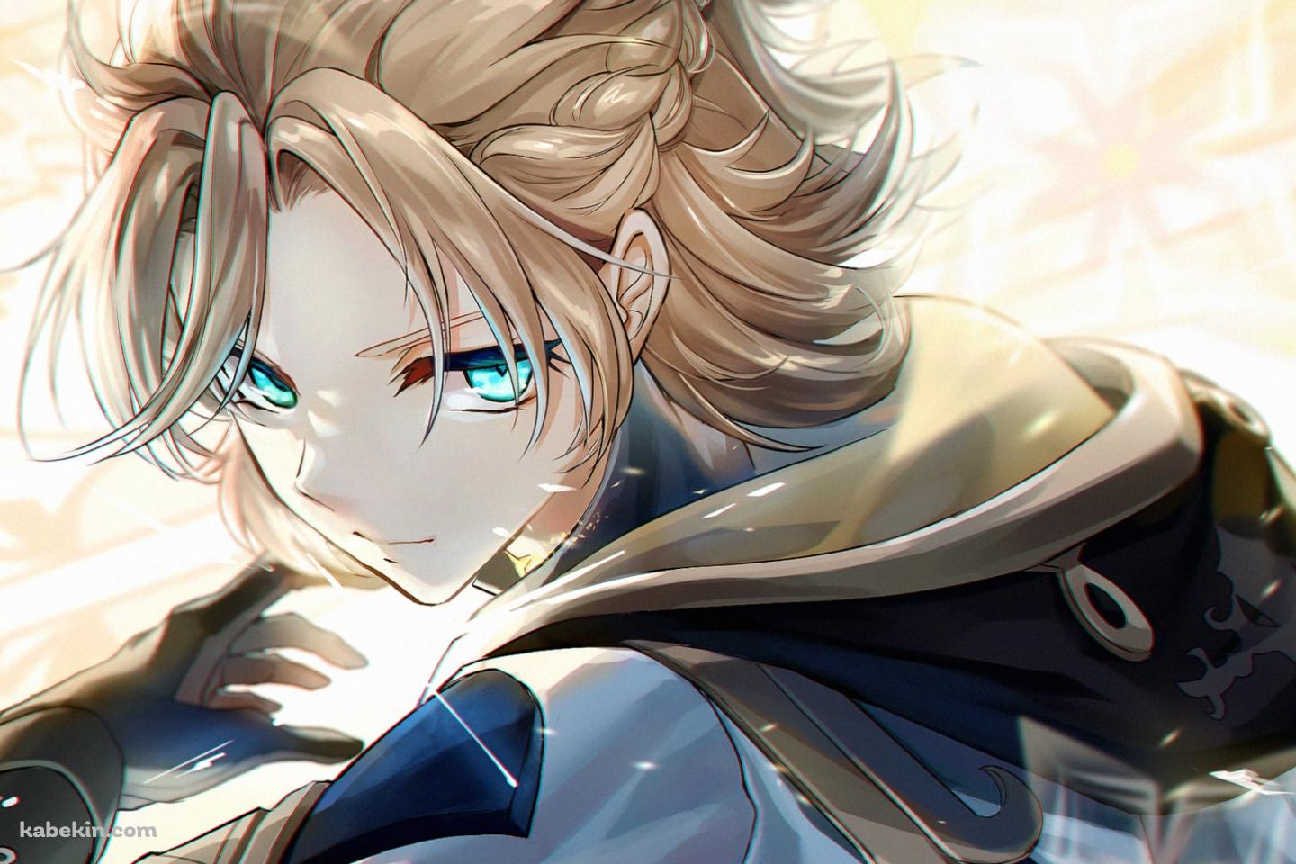 澄んだ表情のかっこいいアルベド / イケメン / 原神の壁紙(1440px x 960px) 高画質 PC・デスクトップ用