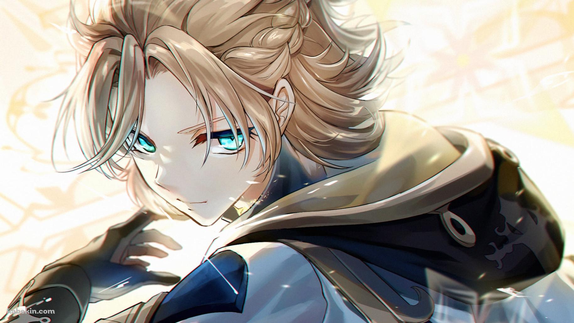 澄んだ表情のかっこいいアルベド / イケメン / 原神の壁紙(1829px x 1029px) 高画質 PC・デスクトップ用