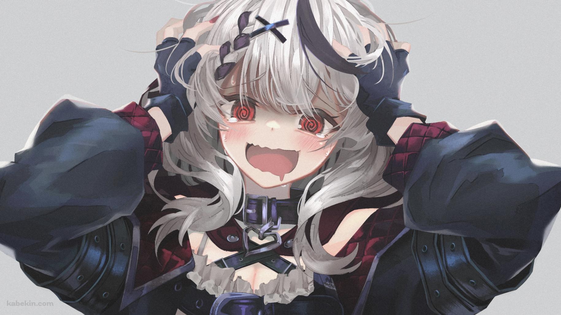 目が回って頭が混乱している沙花叉クロヱ / ホロライブ / バーチャルYouTuber / Vtuberの壁紙(1829px x 1029px) 高画質 PC・デスクトップ用