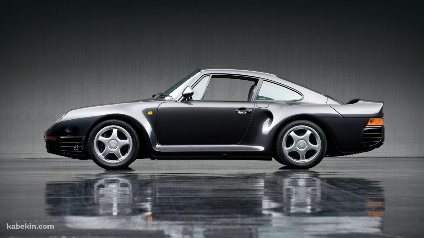 ポルシェ 959 / Porsche 959の壁紙(1366px x 768px) 高画質 PC・デスクトップ用