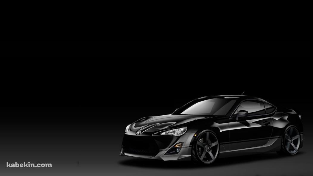トヨタ 86 黒 / TOYOTA 86 BLACKの壁紙(1051px x 591px) 高画質 PC・デスクトップ用