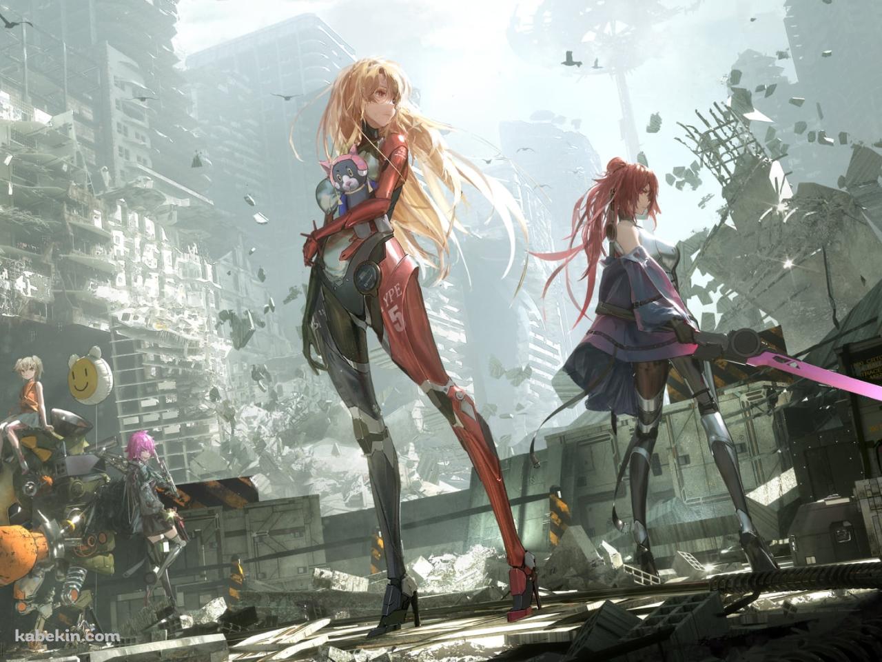 ネメシス / 奈美西斯 / 伊希斯 / 弗丽嘉 / 希尔 / Tower of Fantasy / 幻塔の壁紙(1280px x 960px) 高画質 PC・デスクトップ用