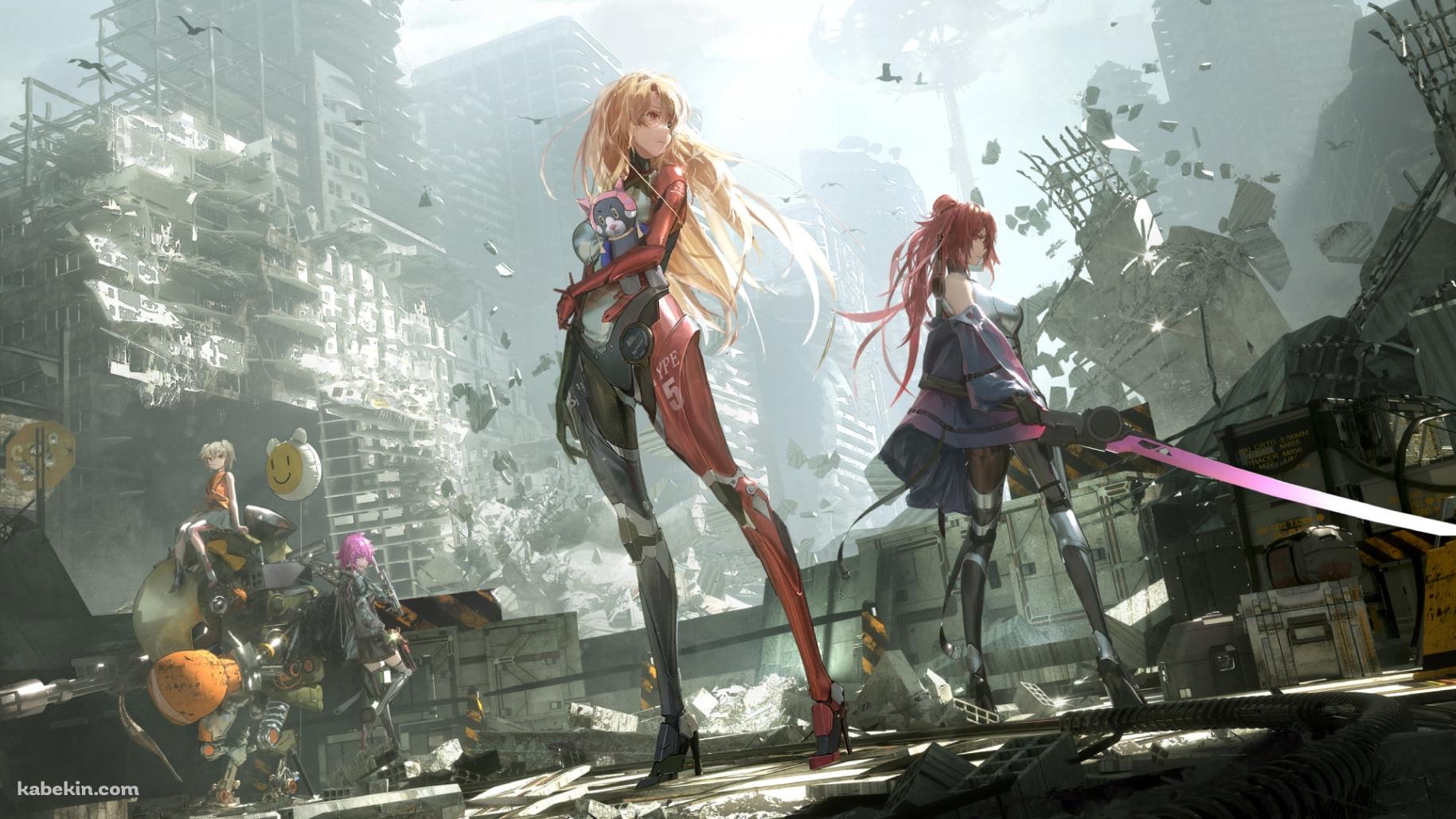 ネメシス / 奈美西斯 / 伊希斯 / 弗丽嘉 / 希尔 / Tower of Fantasy / 幻塔の壁紙(1829px x 1029px) 高画質 PC・デスクトップ用