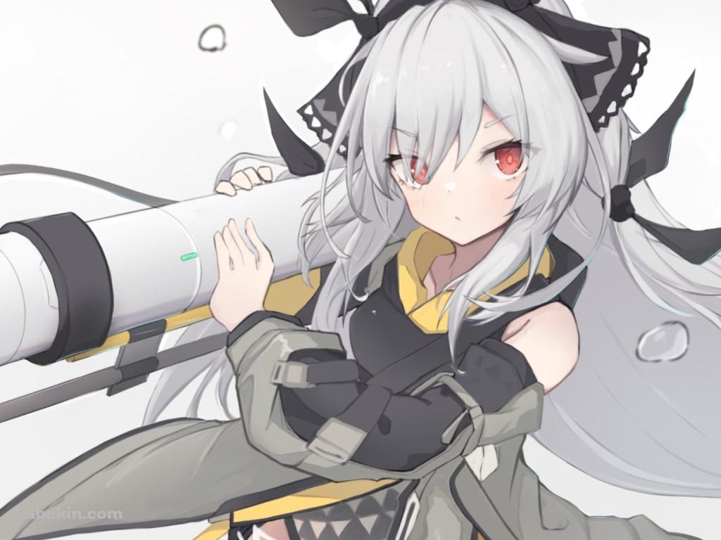 大砲を肩に乗せるウィーディ / アークナイツの壁紙(1024px x 768px) 高画質 PC・デスクトップ用
