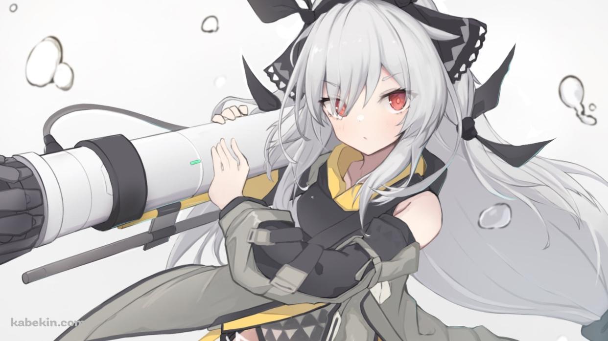 大砲を肩に乗せるウィーディ / アークナイツの壁紙(1242px x 698px) 高画質 PC・デスクトップ用