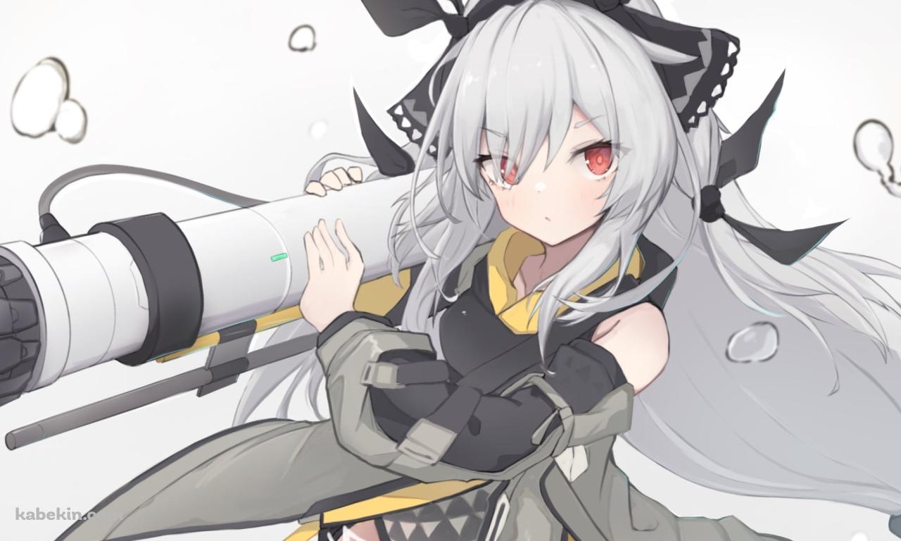 大砲を肩に乗せるウィーディ / アークナイツの壁紙(1280px x 768px) 高画質 PC・デスクトップ用