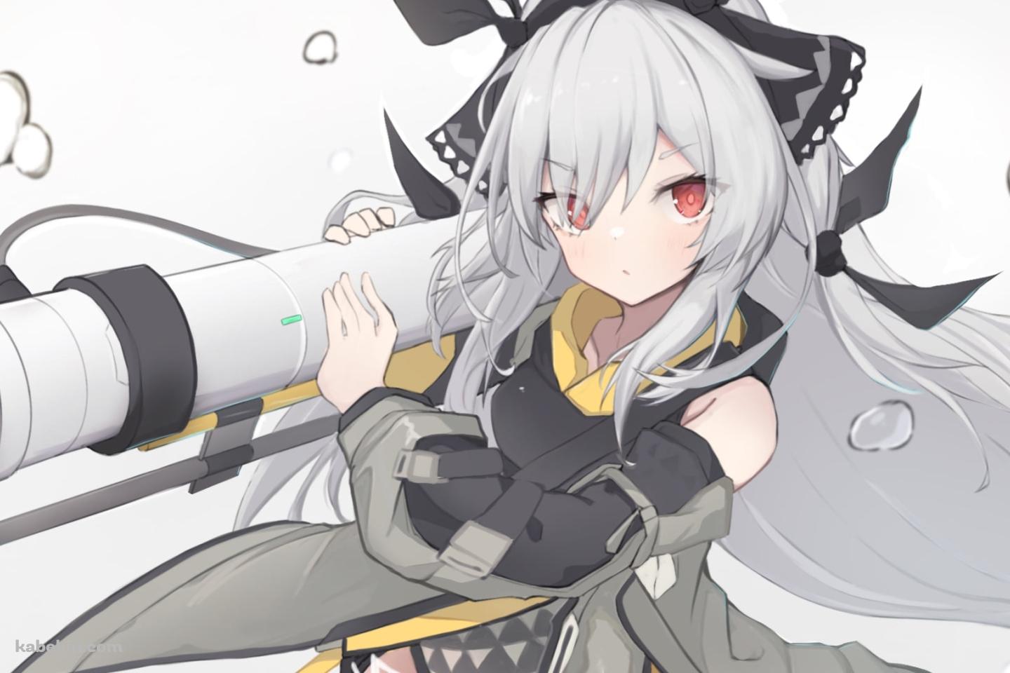 大砲を肩に乗せるウィーディ / アークナイツの壁紙(1440px x 960px) 高画質 PC・デスクトップ用