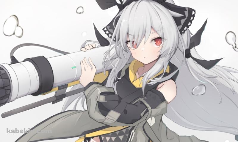 大砲を肩に乗せるウィーディ / アークナイツの壁紙(800px x 480px) 高画質 PC・デスクトップ用