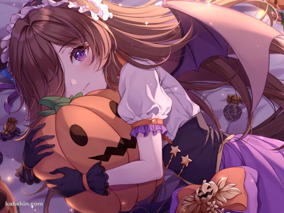 パンプキンを抱くライスシャワー / ウマ娘プリティーダービーの壁紙(1152px x 864px) 高画質 PC・デスクトップ用