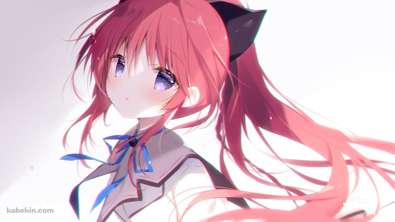 可愛い乾紗凪（いぬい さな） / ピンクの髪色 / ましろ色シンフォニーの壁紙(1280px x 720px) 高画質 PC・デスクトップ用