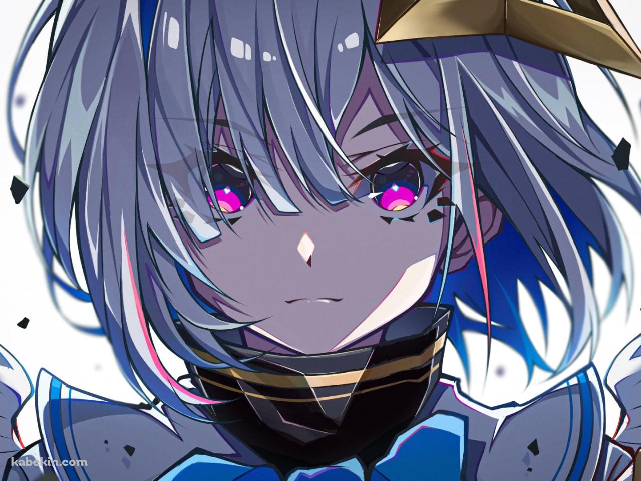 真っ直ぐこちらを見つめる天音かなた / ホロライブ / バーチャルYouTuber / Vtuberの壁紙(1280px x 960px) 高画質 PC・デスクトップ用