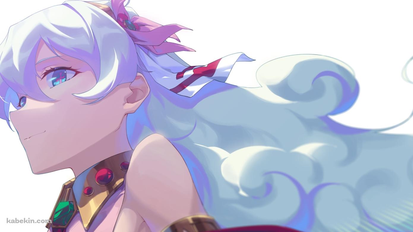 斜め下から見上げたニア・テッペリン / 天元突破グレンラガンの壁紙(1391px x 783px) 高画質 PC・デスクトップ用