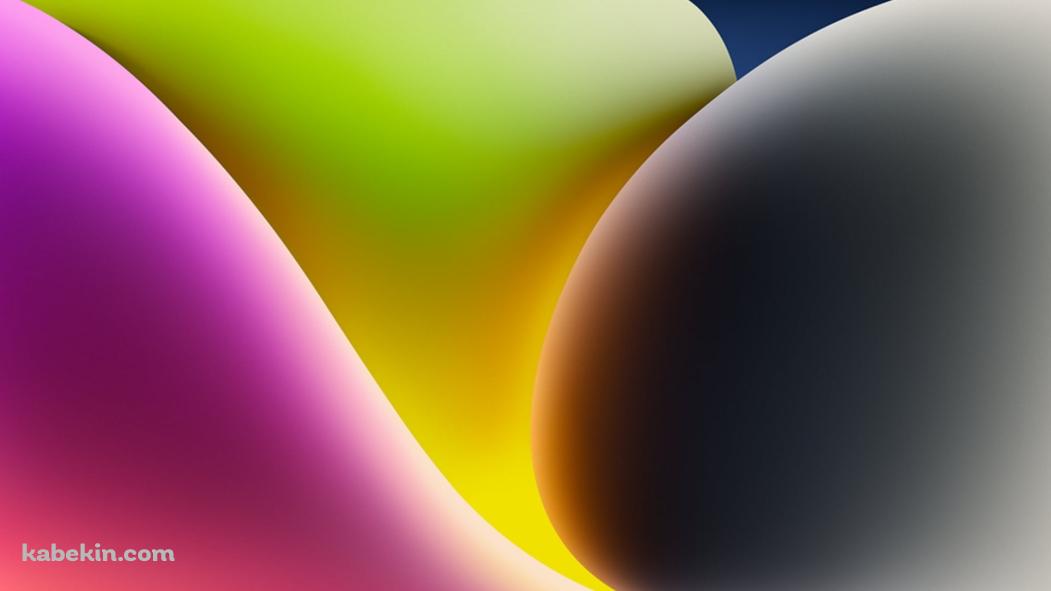 ピンク・赤の柔らかなアブストラクトの壁紙(1051px x 591px) 高画質 PC・デスクトップ用