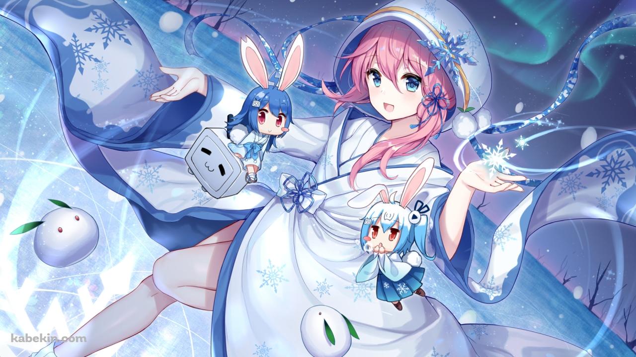 雪女 / ビリビリ動画の壁紙(1280px x 720px) 高画質 PC・デスクトップ用