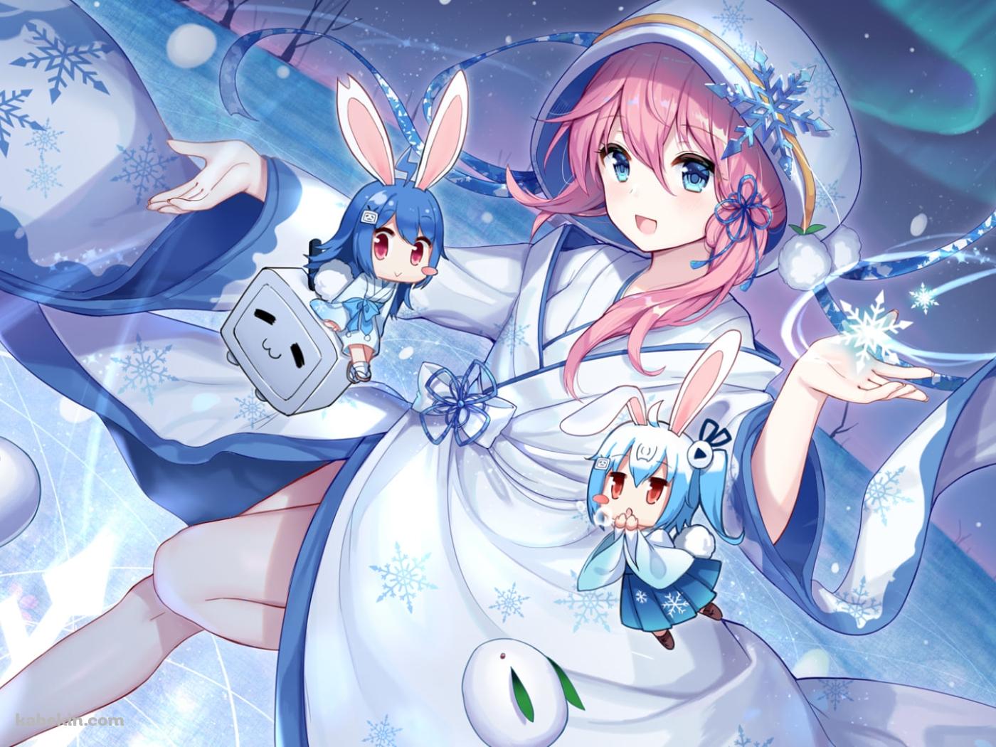 雪女 / ビリビリ動画の壁紙(1400px x 1050px) 高画質 PC・デスクトップ用