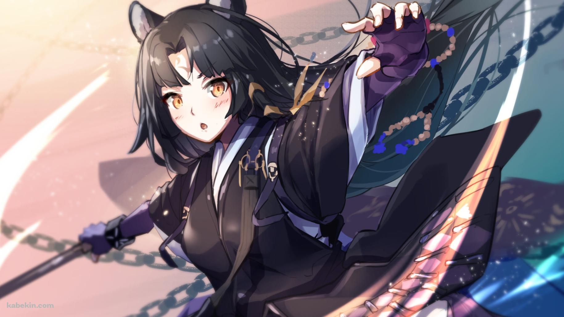 鎖鎌を振るうサガ / 可愛い / アークナイツの壁紙(1829px x 1029px) 高画質 PC・デスクトップ用