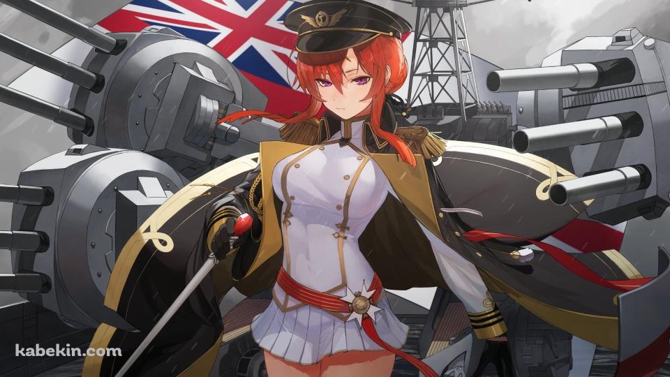 甲板で待機するモナーク / アズールレーンの壁紙(960px x 540px) 高画質 PC・デスクトップ用