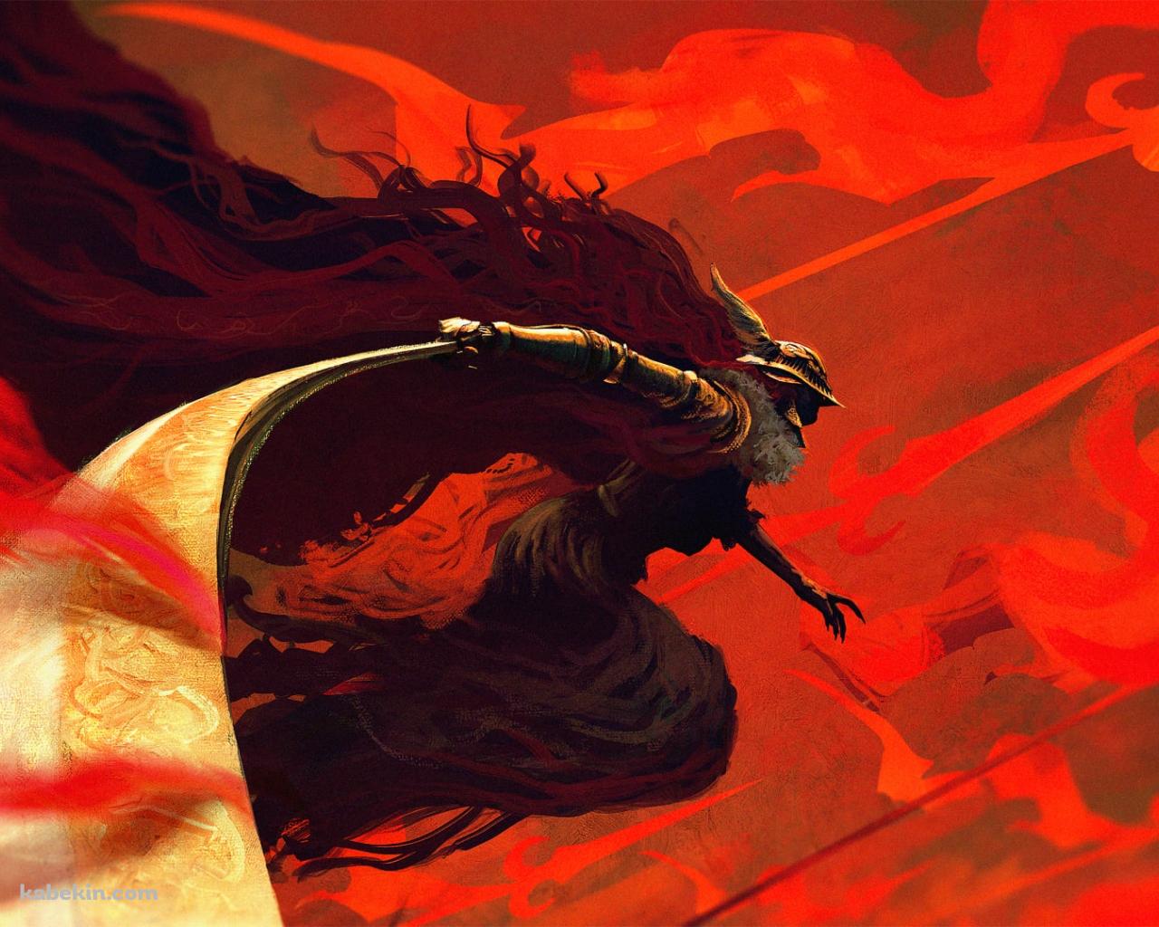 大剣を振るうかっこいいミケラの刃マレニア / エルデンリングの壁紙(1280px x 1024px) 高画質 PC・デスクトップ用