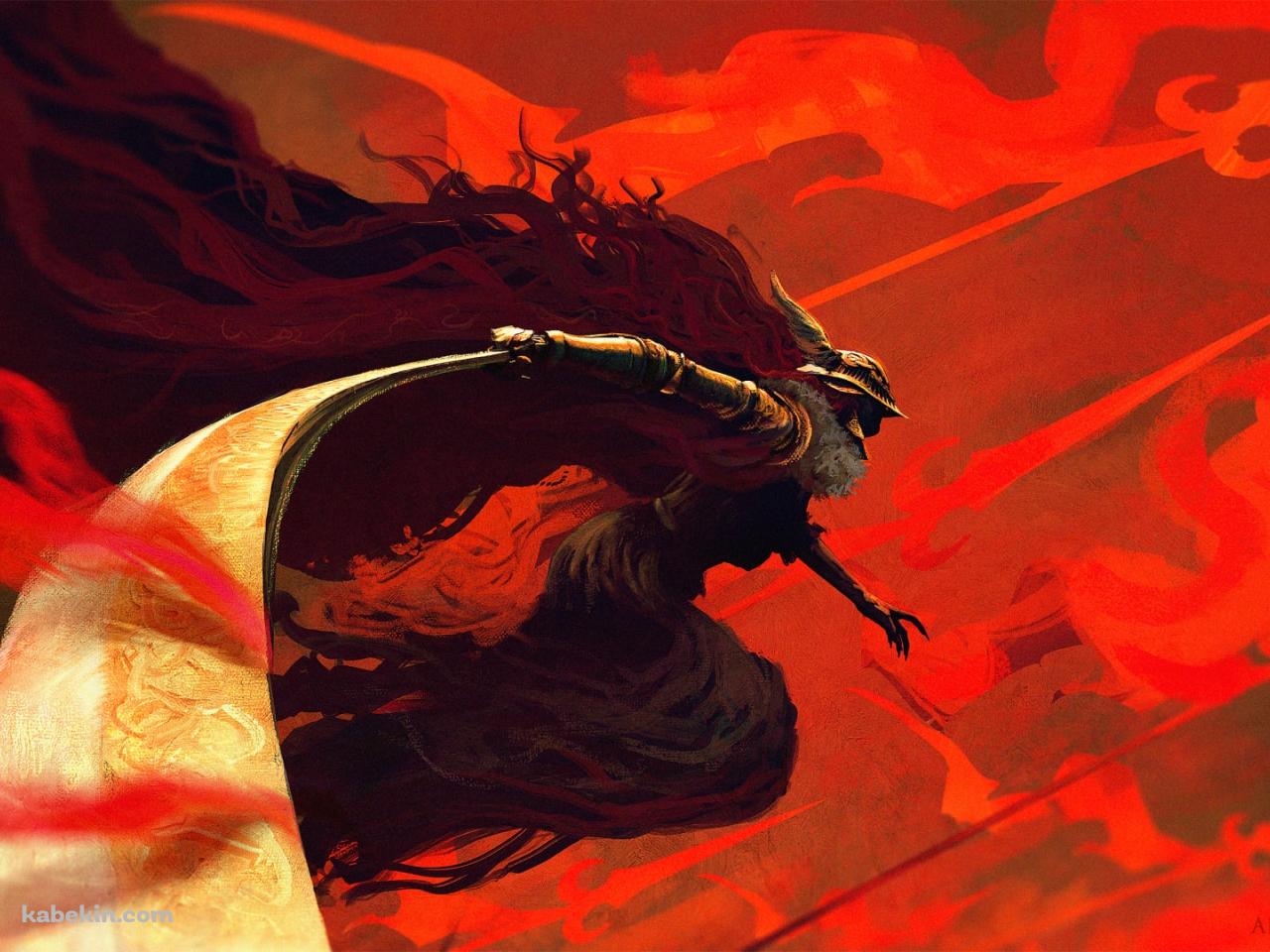 大剣を振るうかっこいいミケラの刃マレニア / エルデンリングの壁紙(1280px x 960px) 高画質 PC・デスクトップ用