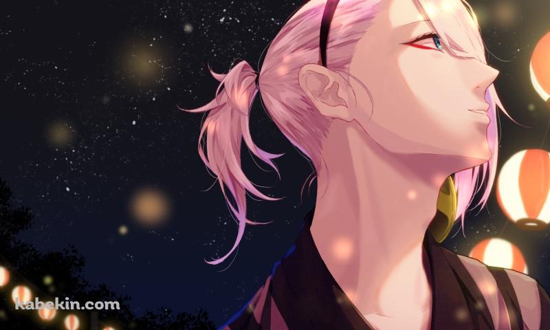 上を見つめるカルナ / 祭 / fate/apocryphaの壁紙(800px x 480px) 高画質 PC・デスクトップ用