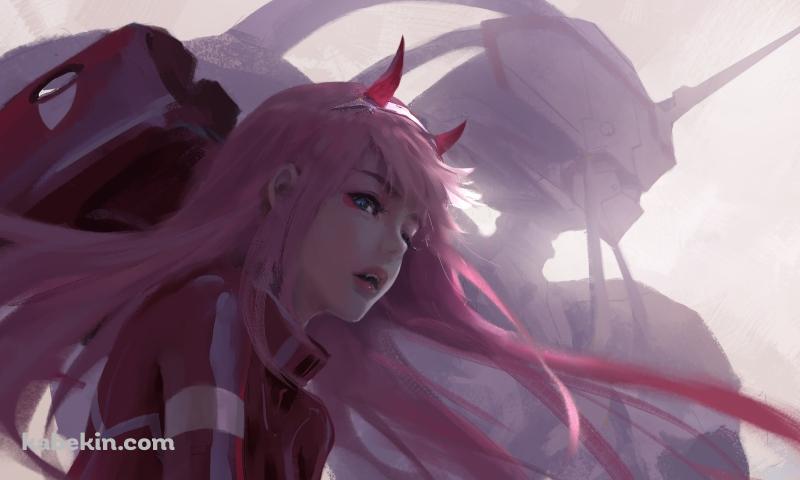 ゼロツー / ストレリチア / ダーリン・イン・ザ・フランキスの壁紙(800px x 480px) 高画質 PC・デスクトップ用