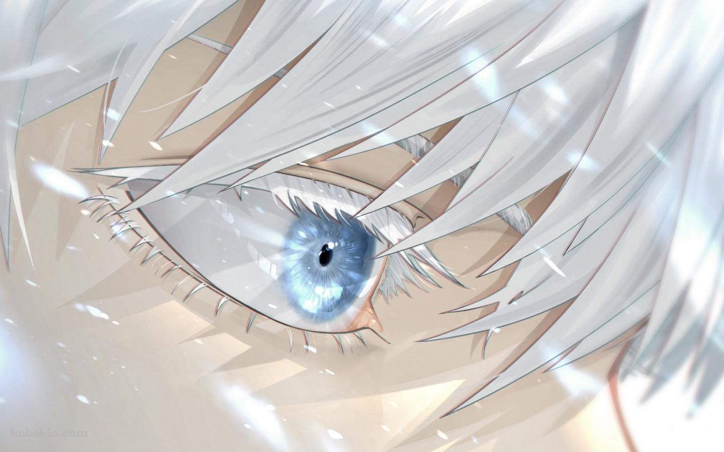 五条悟の目元 / 呪術廻戦の壁紙(1440px x 900px) 高画質 PC・デスクトップ用
