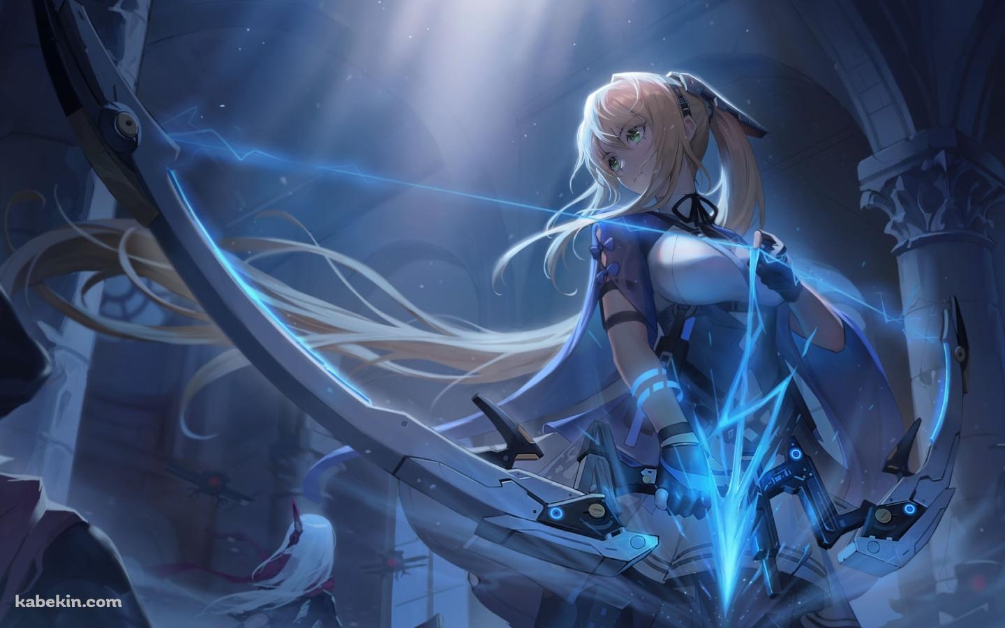 武器を持ちかまえるビアンカ / パニグレ / パニシング:グレイレイヴンの壁紙(1440px x 900px) 高画質 PC・デスクトップ用
