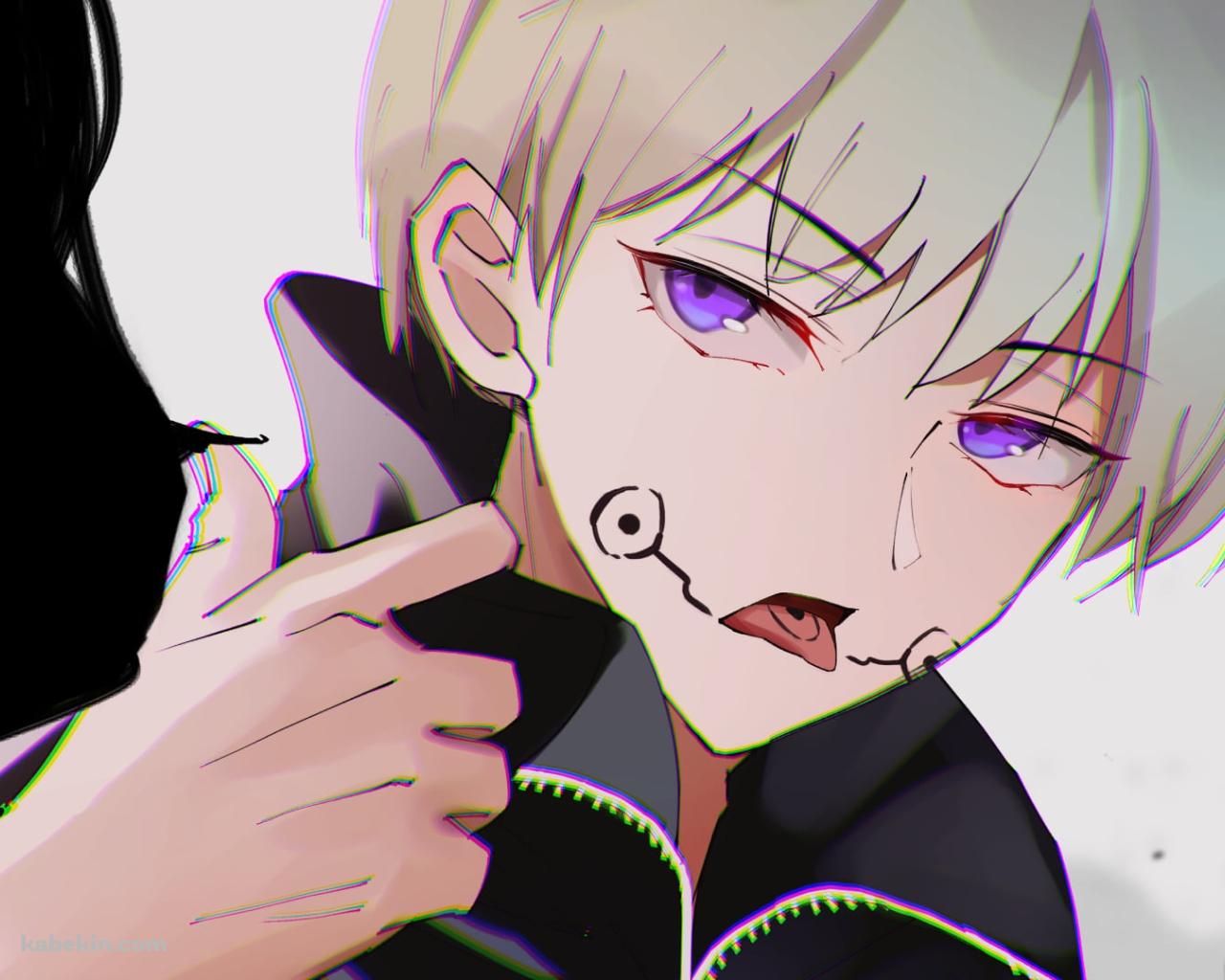 グッドポーズをする狗巻棘 / 呪術廻戦の壁紙(1280px x 1024px) 高画質 PC・デスクトップ用