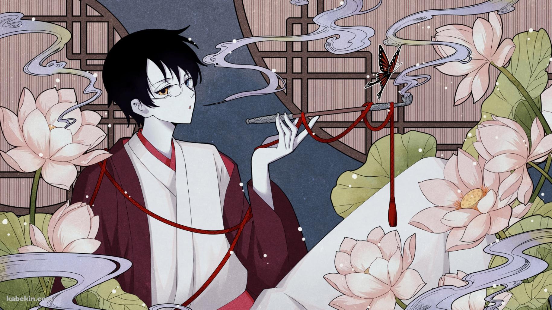 タバコを吸う四月一日君尋 / XXX ホリックの壁紙(1829px x 1029px) 高画質 PC・デスクトップ用