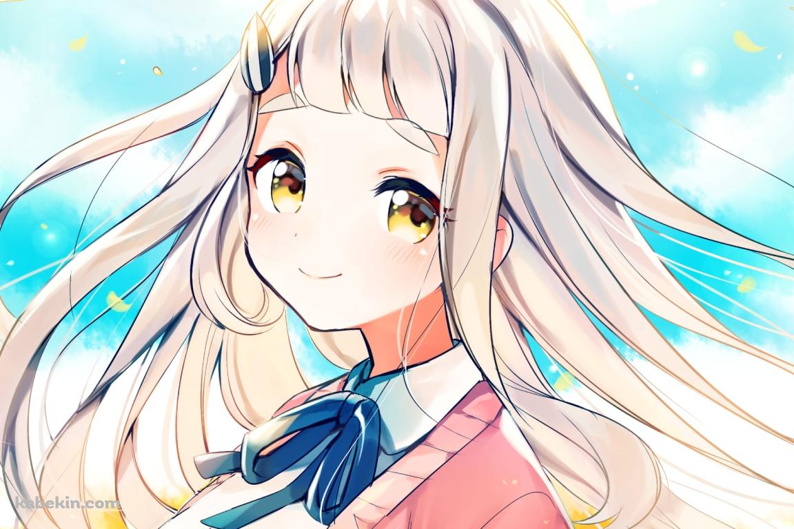 こちらに微笑む可愛い町田ちまとゴンザレス / にじさんじ / バーチャルYouTuber / Vtuberの壁紙(1152px x 768px) 高画質 PC・デスクトップ用