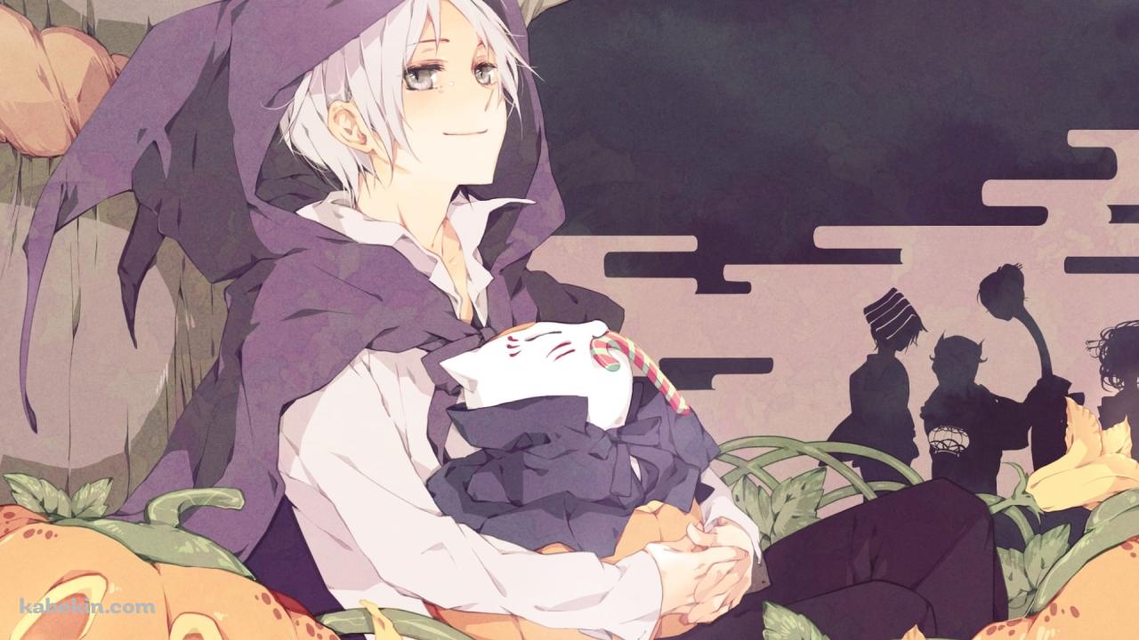 斑を抱く夏目貴志 / 夏目友人帳の壁紙(1280px x 720px) 高画質 PC・デスクトップ用
