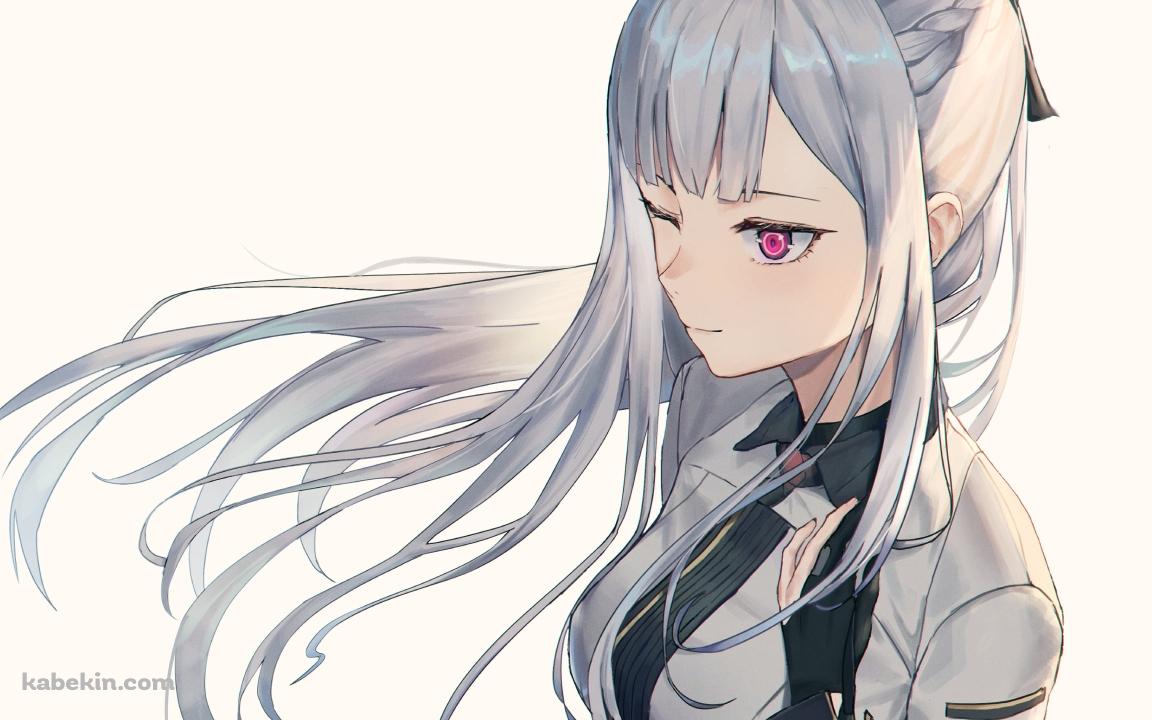 片目をつぶるAK-12 / ドールズフロントラインの壁紙(1152px x 720px) 高画質 PC・デスクトップ用