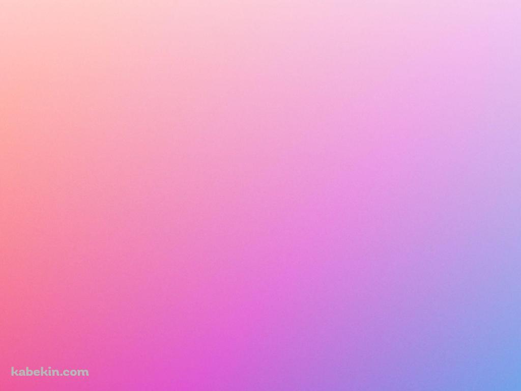 綺麗な淡いピンクと水色のグラデーション / パステルの壁紙(1024px x 768px) 高画質 PC・デスクトップ用