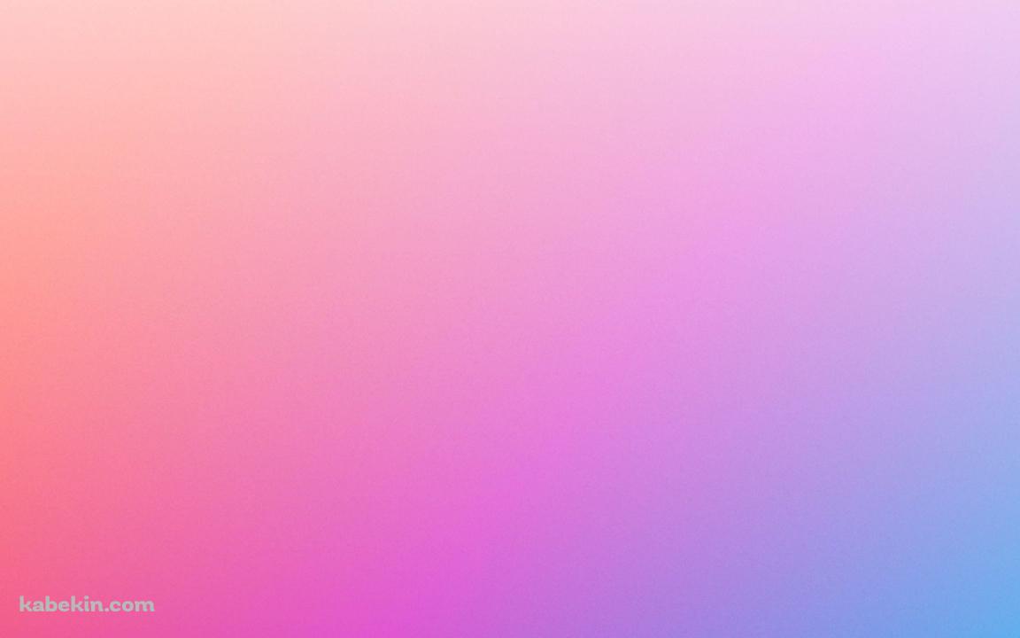 綺麗な淡いピンクと水色のグラデーション / パステルの壁紙(1152px x 720px) 高画質 PC・デスクトップ用