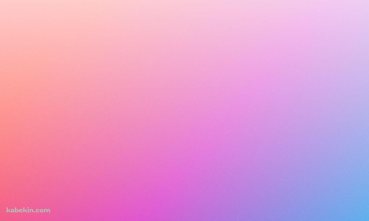 綺麗な淡いピンクと水色のグラデーション / パステルの壁紙(1280px x 768px) 高画質 PC・デスクトップ用
