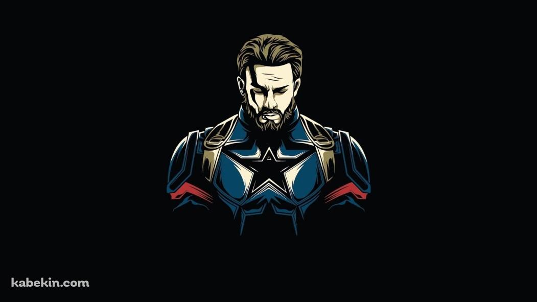 目を閉じて俯くキャプテン・アメリカ / captain americaの壁紙(1051px x 591px) 高画質 PC・デスクトップ用