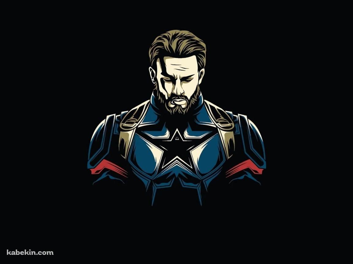 目を閉じて俯くキャプテン・アメリカ / captain americaの壁紙(1152px x 864px) 高画質 PC・デスクトップ用