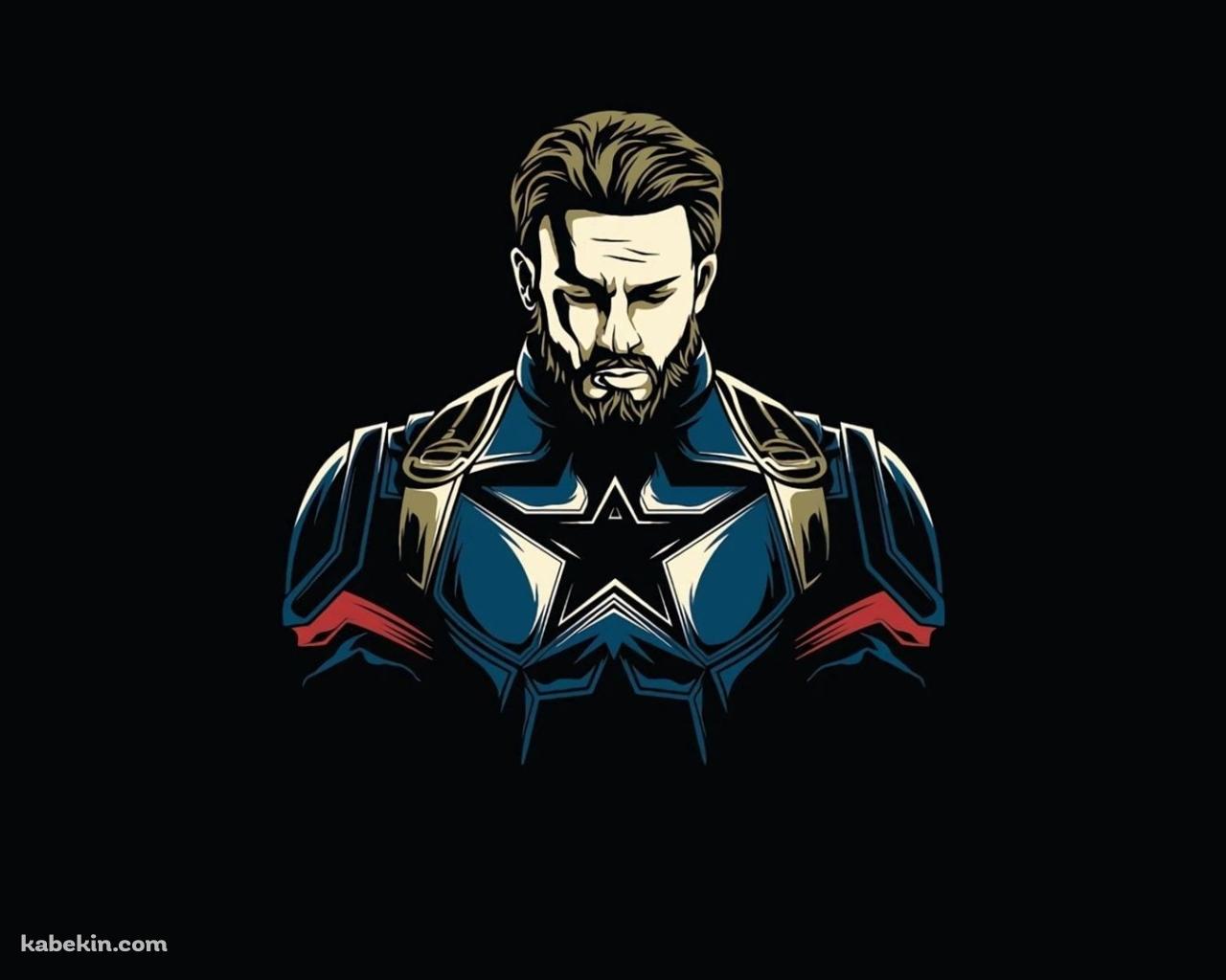 目を閉じて俯くキャプテン・アメリカ / captain americaの壁紙(1280px x 1024px) 高画質 PC・デスクトップ用