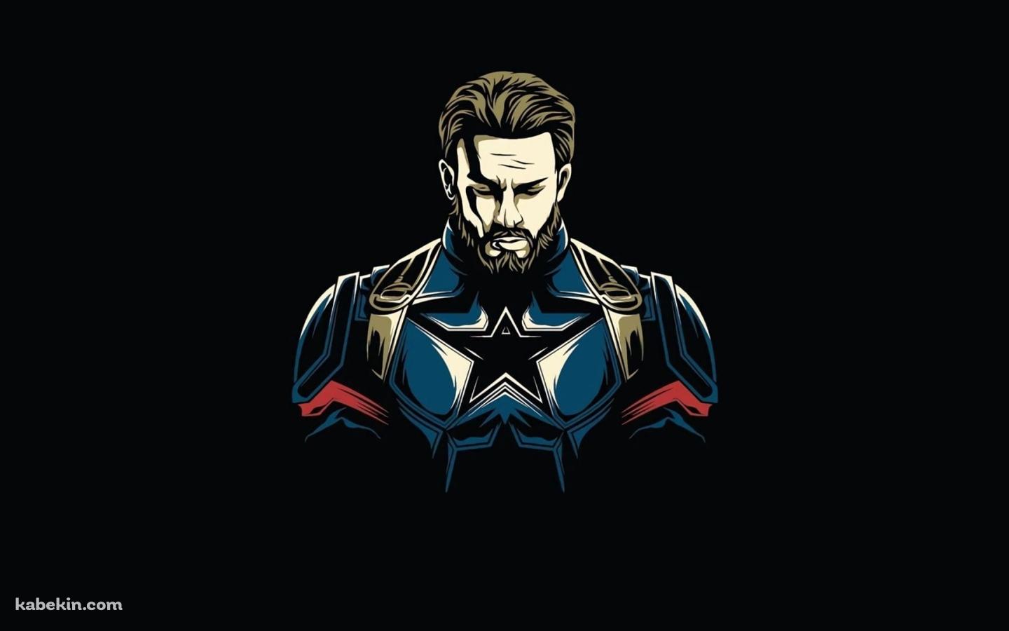目を閉じて俯くキャプテン・アメリカ / captain americaの壁紙(1440px x 900px) 高画質 PC・デスクトップ用